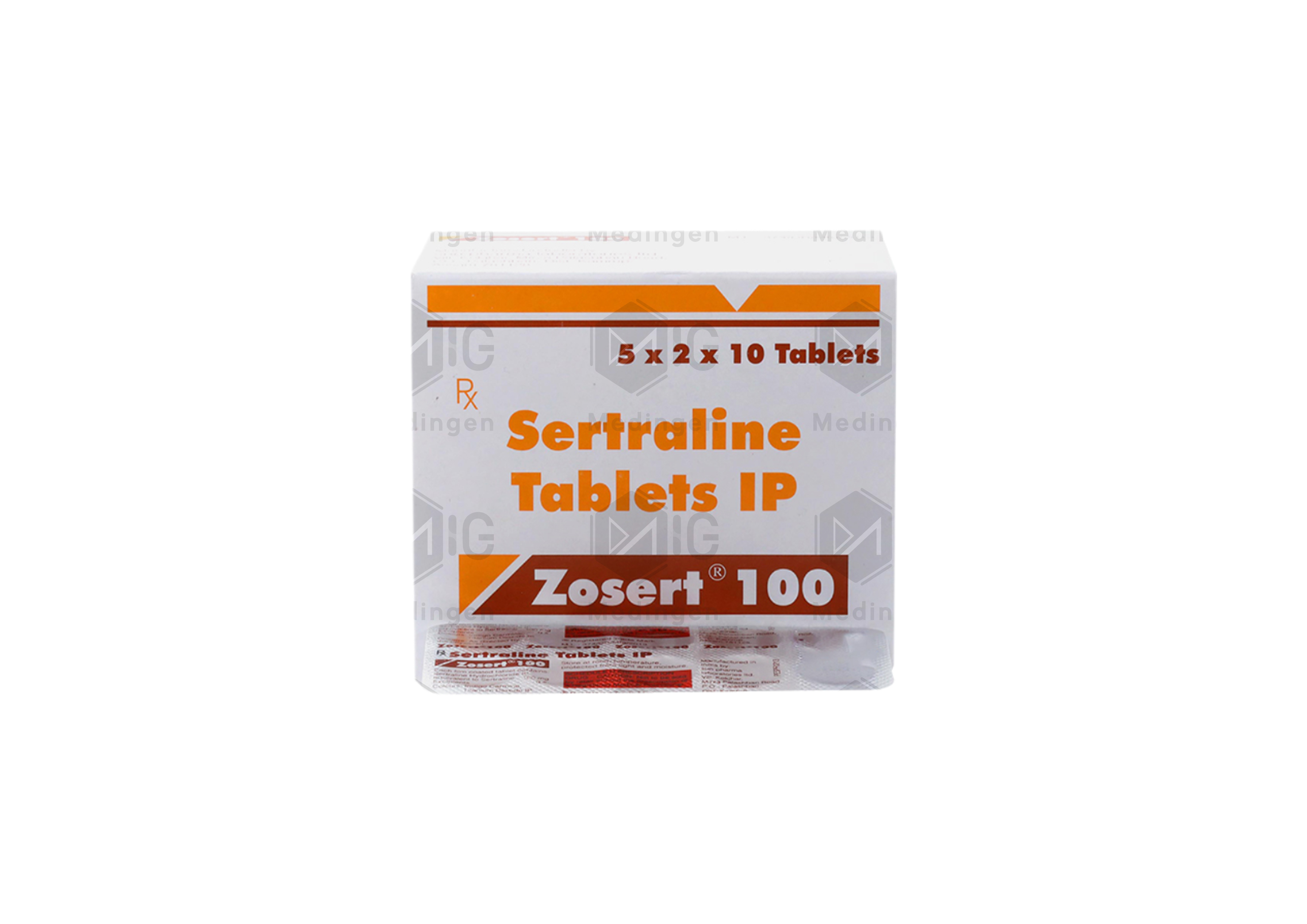 ZOSERT 100MG